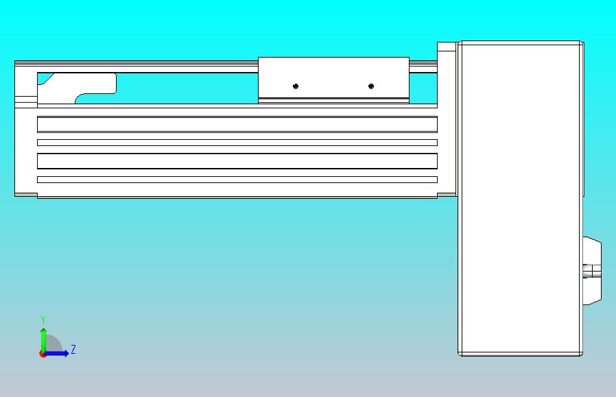 皮带直线轴半封闭可选导轨TPA-HNB-85S-90-L50-LP-C-P20-N3
