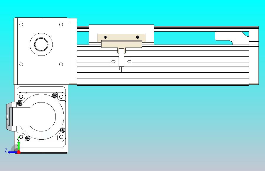 皮带直线轴半封闭可选导轨TPA-HNB-85S-90-L50-LP-C-P20-N3