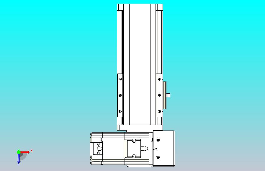 皮带直线轴半封闭可选导轨TPA-HNB-85S-90-L50-RU-C-P20-N3