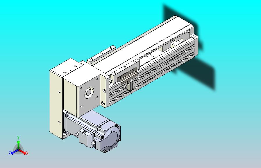 皮带直线轴半封闭可选导轨TPA-HNB-85S-90-L100-LP-C-P20-N3