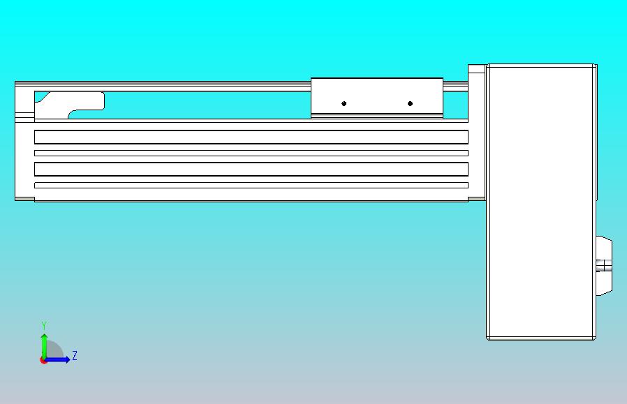 皮带直线轴半封闭可选导轨TPA-HNB-85S-90-L100-LP-C-P20-N3