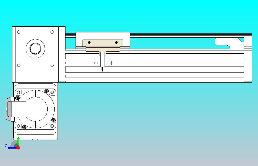 皮带直线轴半封闭可选导轨TPA-HNB-85S-90-L100-LP-C-P20-N3
