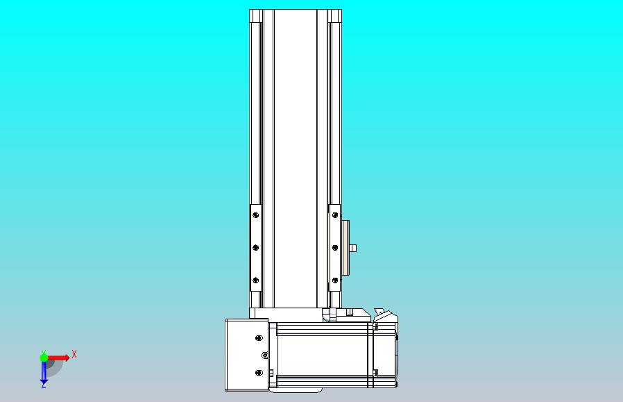 皮带直线轴半封闭可选导轨TPA-HNB-85S-90-L100-LU-C-P20-N3