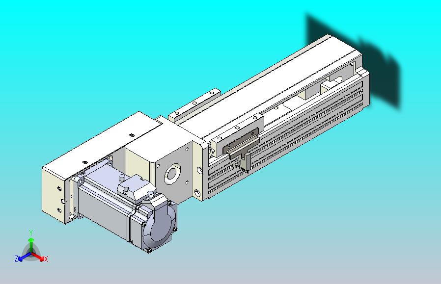 皮带直线轴半封闭可选导轨TPA-HNB-85S-90-L100-ML-C-P20-N3