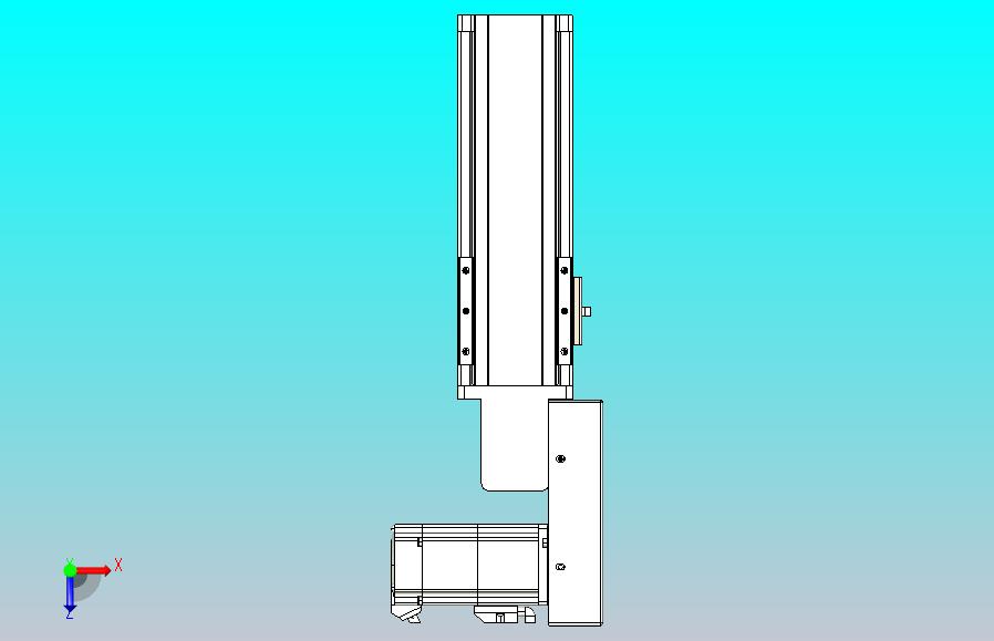 皮带直线轴半封闭可选导轨TPA-HNB-85S-90-L100-MR-C-P20-N3
