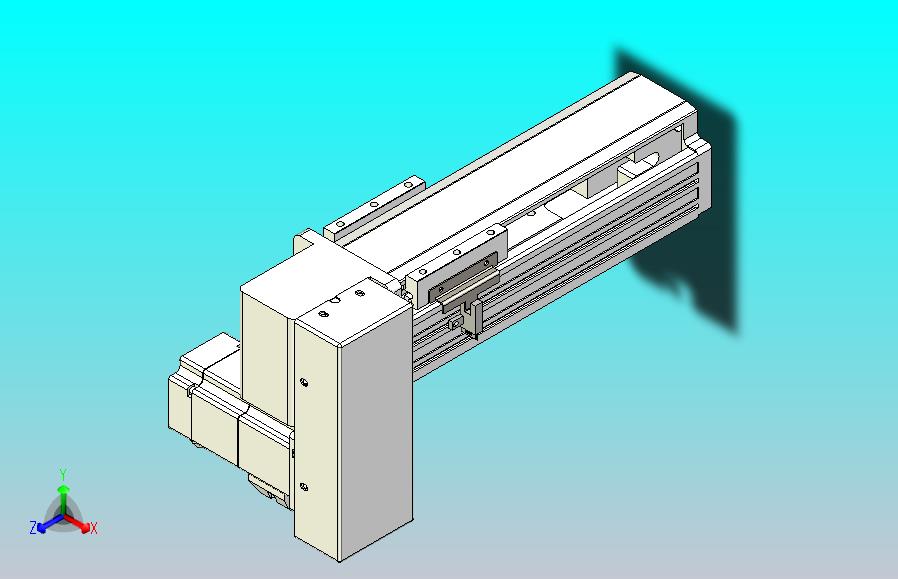 皮带直线轴半封闭可选导轨TPA-HNB-85S-90-L100-RP-C-P20-N3