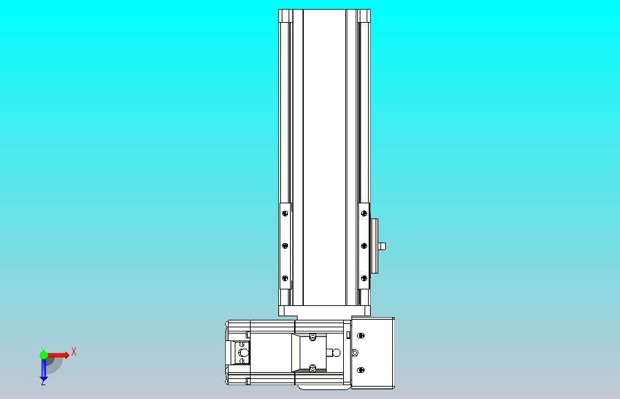 皮带直线轴半封闭可选导轨TPA-HNB-85S-90-L100-RU-C-P20-N3