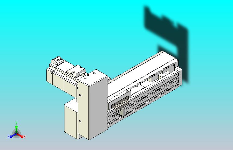 皮带直线轴半封闭可选导轨TPA-HNB-85S-90-L100-RU-C-P20-N3