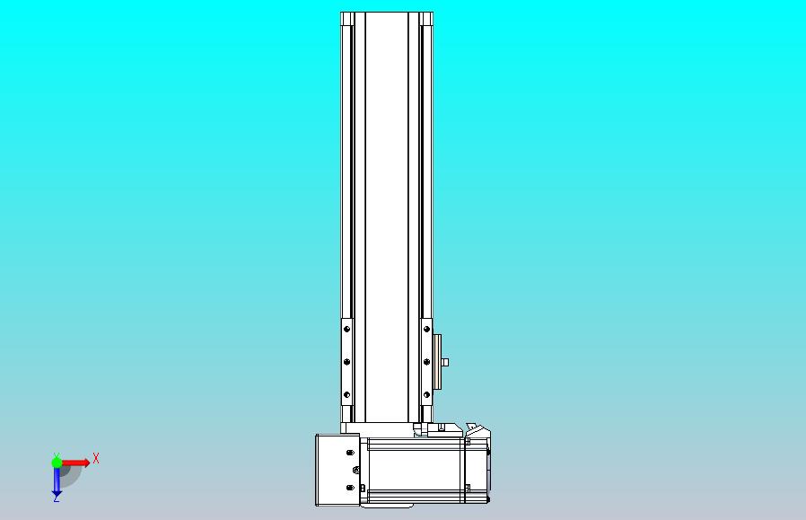 皮带直线轴半封闭可选导轨TPA-HNB-85S-90-L200-LU-C-P20-N3