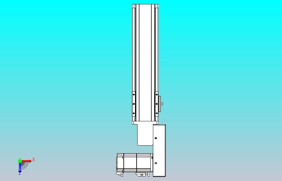 皮带直线轴半封闭可选导轨TPA-HNB-85S-90-L200-MR-C-P20-N3