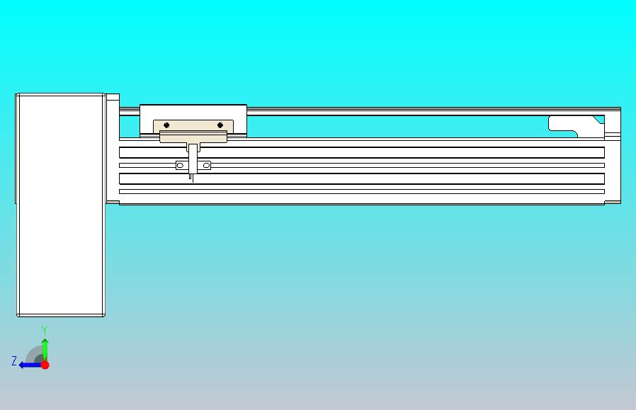 皮带直线轴半封闭可选导轨TPA-HNB-85S-90-L200-RP-C-P20-N3