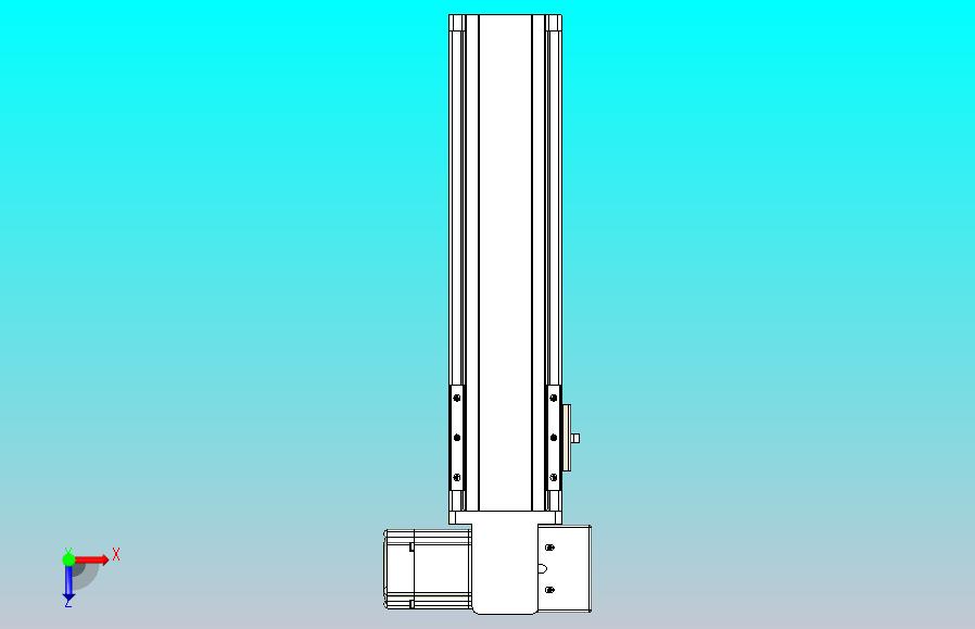 皮带直线轴半封闭可选导轨TPA-HNB-85S-90-L200-RP-C-P20-N3