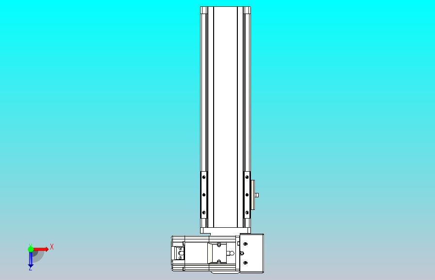 皮带直线轴半封闭可选导轨TPA-HNB-85S-90-L200-RU-C-P20-N3