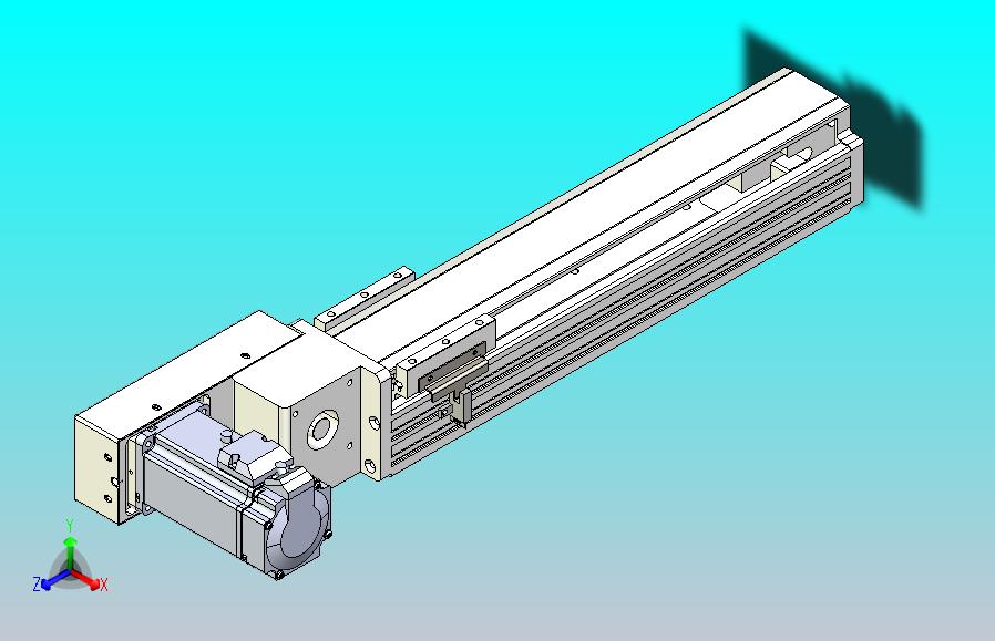 皮带直线轴半封闭可选导轨TPA-HNB-85S-90-L250-ML-C-P20-N3