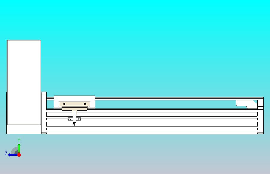 皮带直线轴半封闭可选导轨TPA-HNB-85S-90-L250-RU-C-P20-N3
