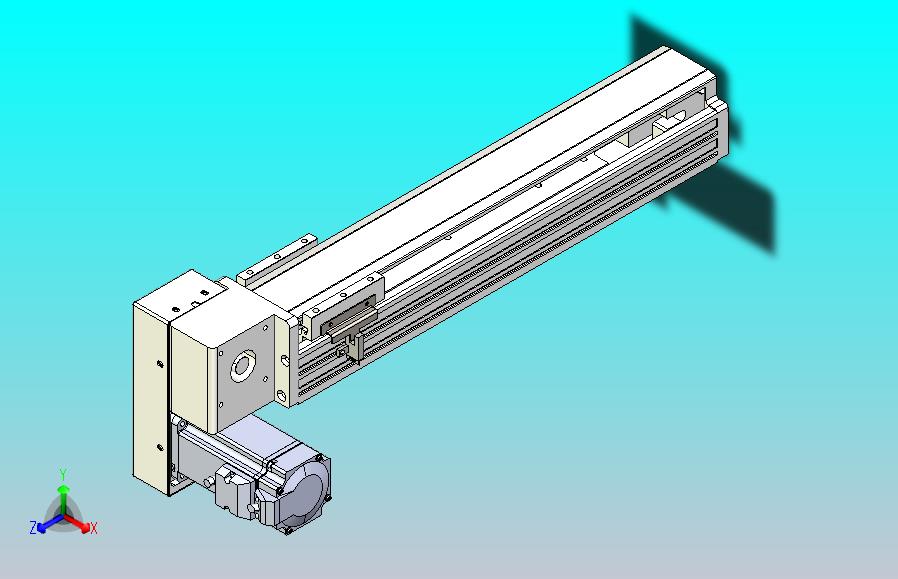 皮带直线轴半封闭可选导轨TPA-HNB-85S-90-L300-LP-C-P20-N3