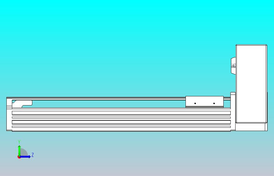 皮带直线轴半封闭可选导轨TPA-HNB-85S-90-L300-LU-C-P20-N3