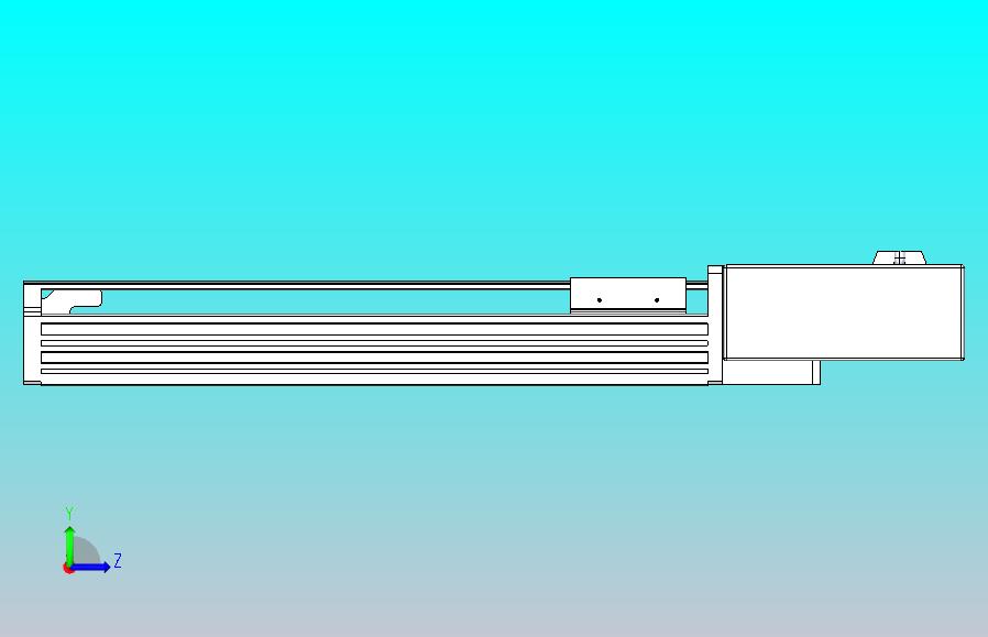 皮带直线轴半封闭可选导轨TPA-HNB-85S-90-L300-ML-C-P20-N3