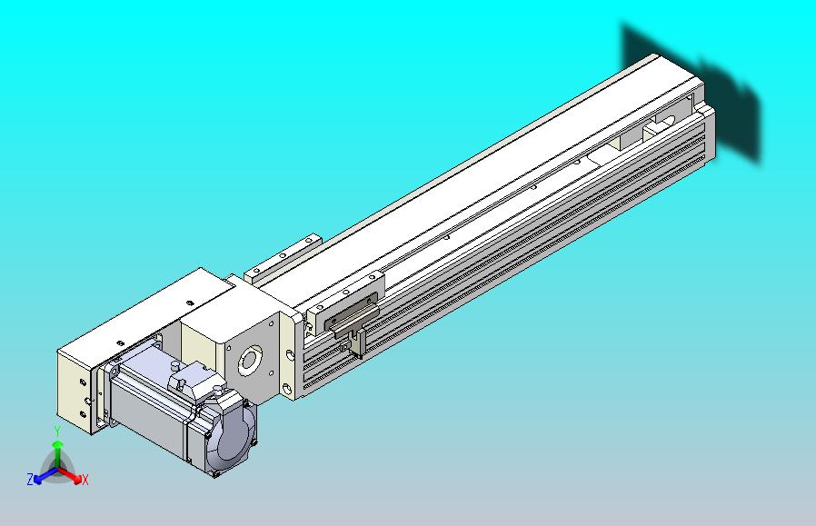 皮带直线轴半封闭可选导轨TPA-HNB-85S-90-L300-ML-C-P20-N3
