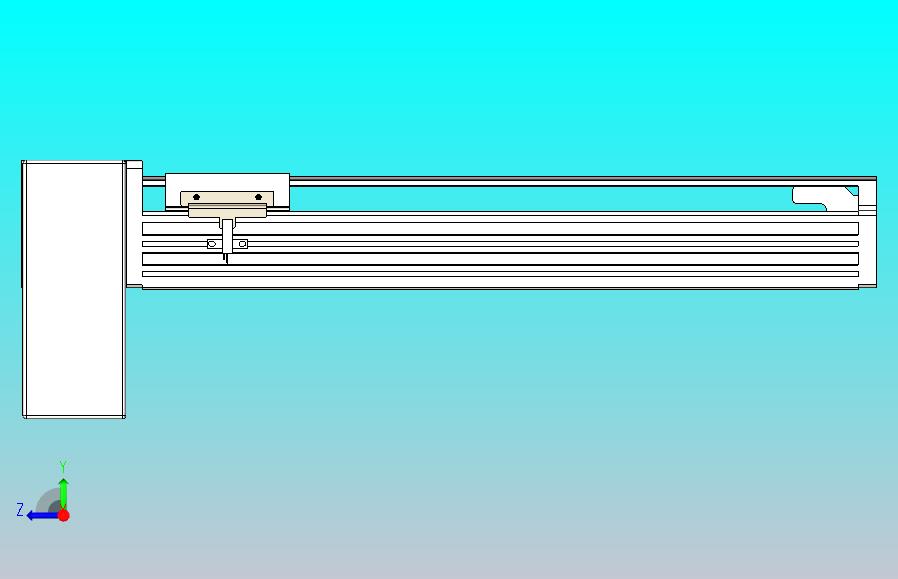 皮带直线轴半封闭可选导轨TPA-HNB-85S-90-L300-RP-C-P20-N3