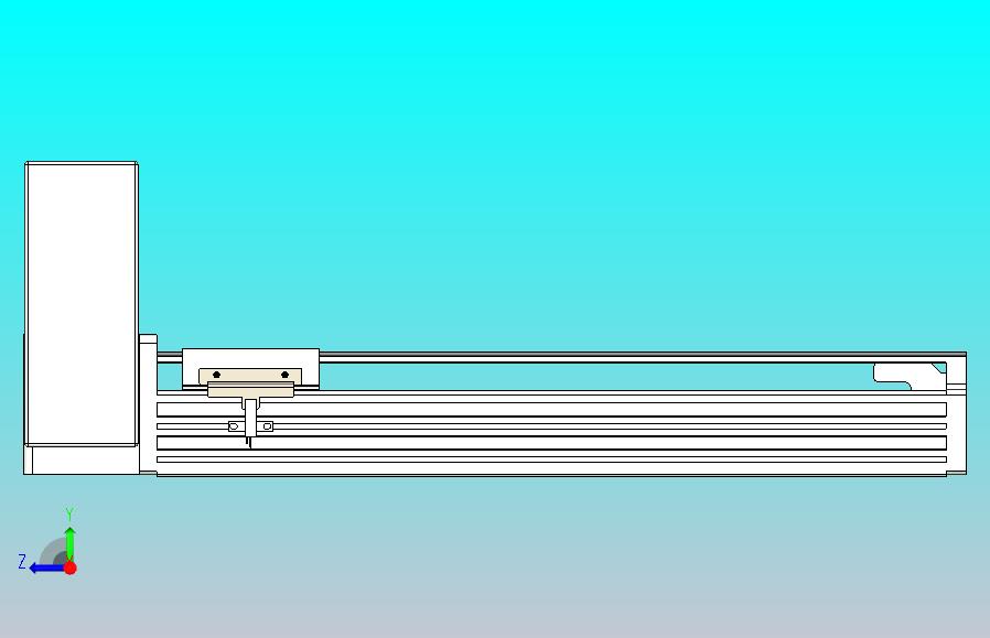 皮带直线轴半封闭可选导轨TPA-HNB-85S-90-L300-RU-C-P20-N3