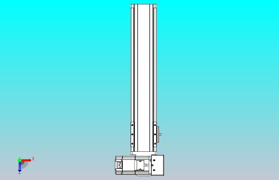 皮带直线轴半封闭可选导轨TPA-HNB-85S-90-L300-RU-C-P20-N3