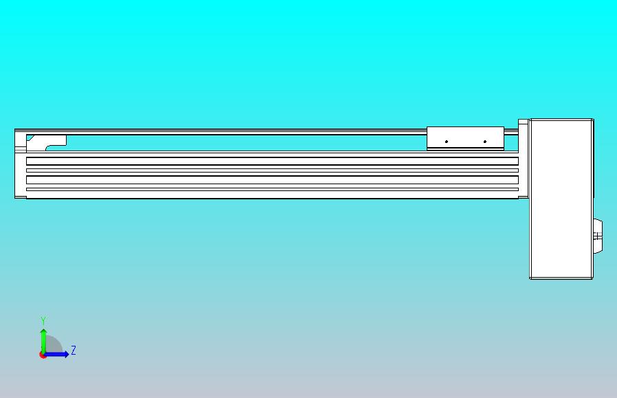 皮带直线轴半封闭可选导轨TPA-HNB-85S-90-L350-LP-C-P20-N3