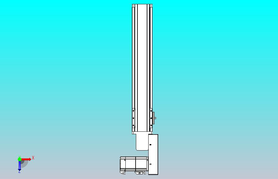皮带直线轴半封闭可选导轨TPA-HNB-85S-90-L350-MR-C-P20-N3
