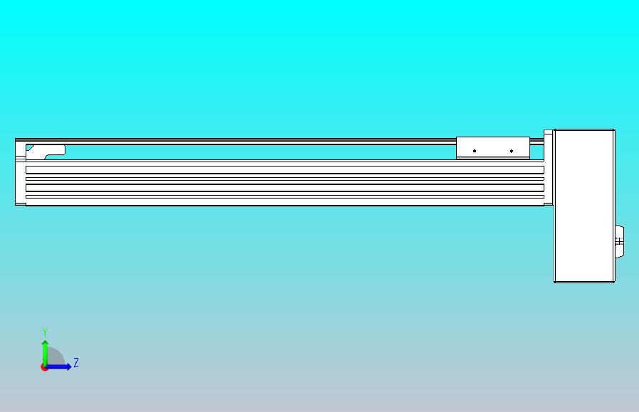 皮带直线轴半封闭可选导轨TPA-HNB-85S-90-L400-LP-C-P20-N3