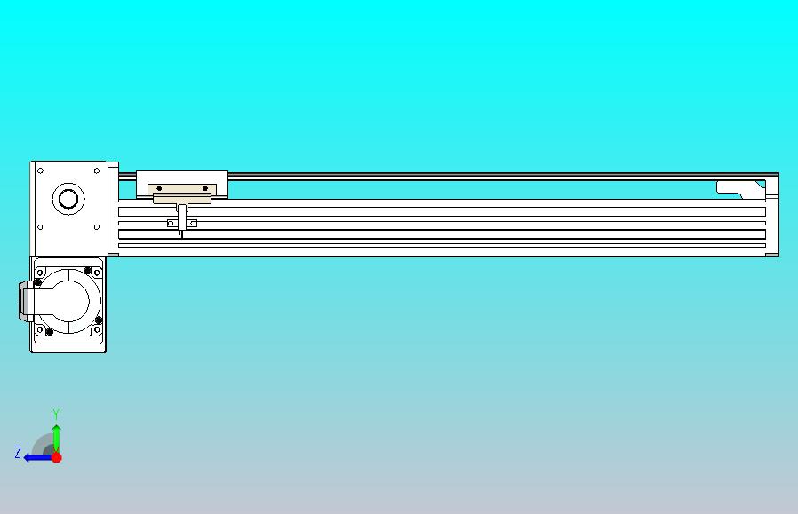 皮带直线轴半封闭可选导轨TPA-HNB-85S-90-L400-LP-C-P20-N3