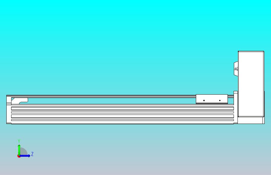 皮带直线轴半封闭可选导轨TPA-HNB-85S-90-L400-LU-C-P20-N3