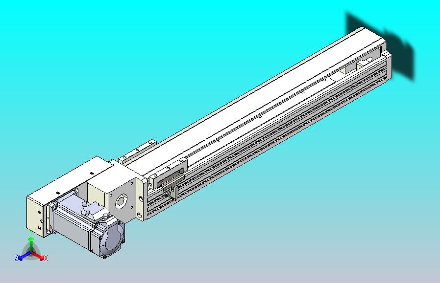 皮带直线轴半封闭可选导轨TPA-HNB-85S-90-L400-ML-C-P20-N3