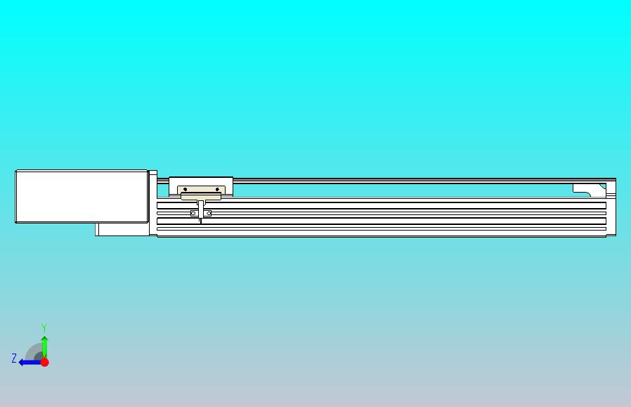 皮带直线轴半封闭可选导轨TPA-HNB-85S-90-L400-MR-C-P20-N3