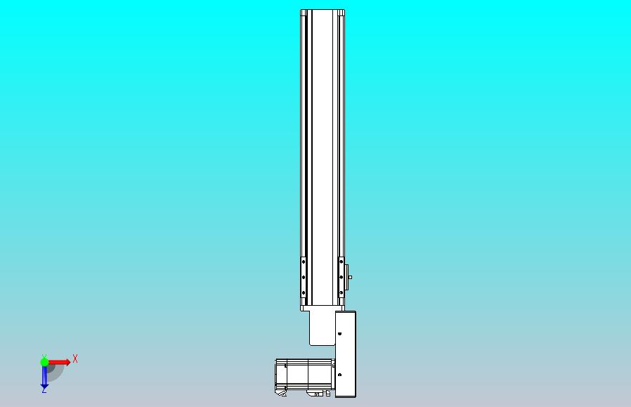 皮带直线轴半封闭可选导轨TPA-HNB-85S-90-L400-MR-C-P20-N3