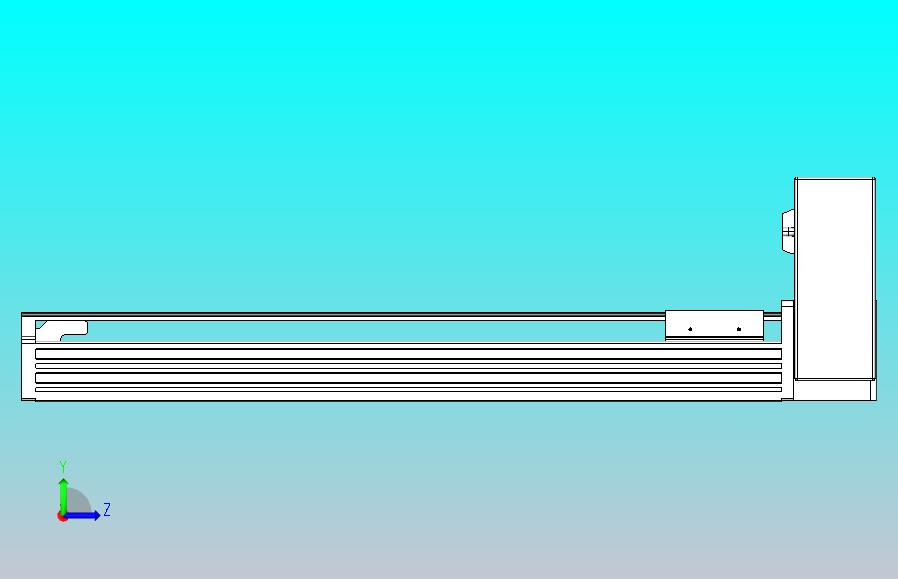 皮带直线轴半封闭可选导轨TPA-HNB-85S-90-L450-LU-C-P20-N3