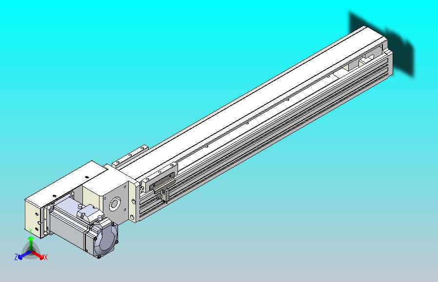 皮带直线轴半封闭可选导轨TPA-HNB-85S-90-L450-ML-C-P20-N3