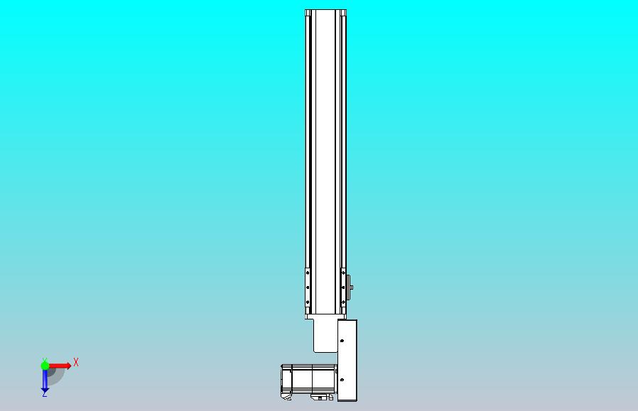 皮带直线轴半封闭可选导轨TPA-HNB-85S-90-L450-MR-C-P20-N3