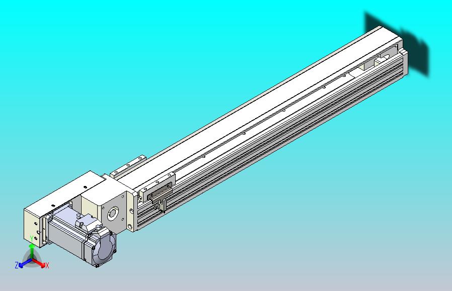 皮带直线轴半封闭可选导轨TPA-HNB-85S-90-L500-ML-C-P20-N3