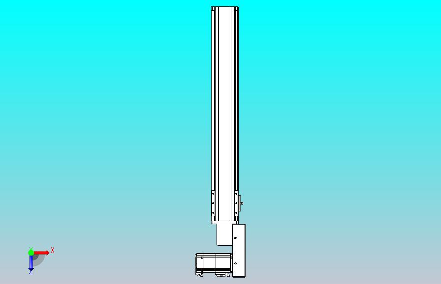 皮带直线轴半封闭可选导轨TPA-HNB-85S-90-L500-MR-C-P20-N3