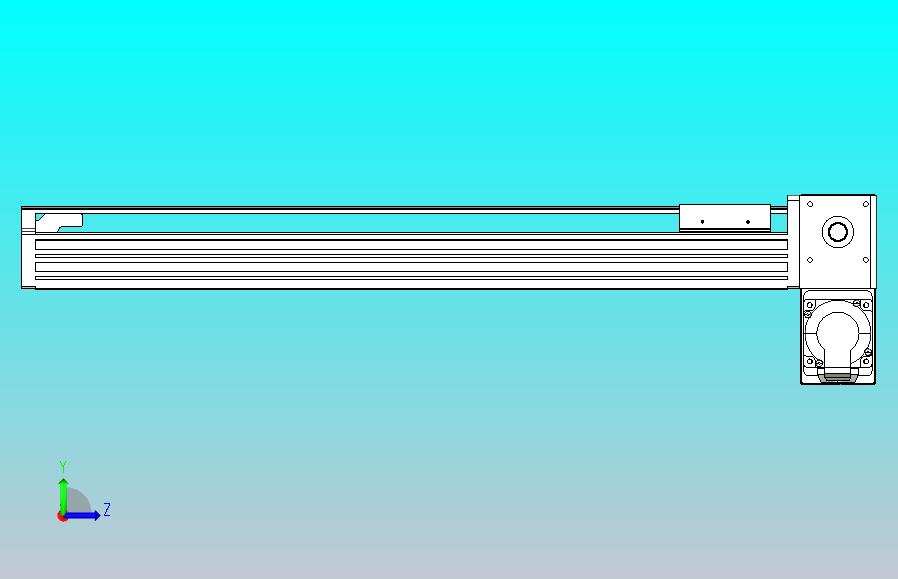 皮带直线轴半封闭可选导轨TPA-HNB-85S-90-L500-RP-C-P20-N3