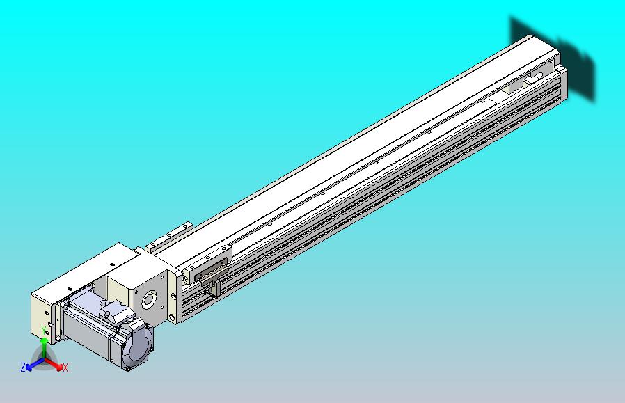 皮带直线轴半封闭可选导轨TPA-HNB-85S-90-L550-ML-C-P20-N3