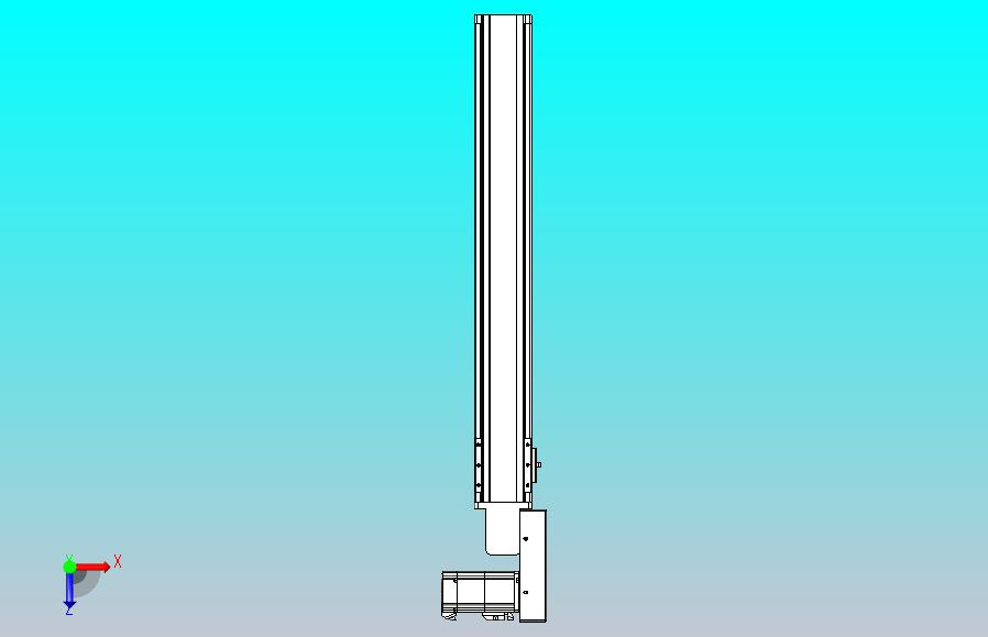 皮带直线轴半封闭可选导轨TPA-HNB-85S-90-L550-MR-C-P20-N3