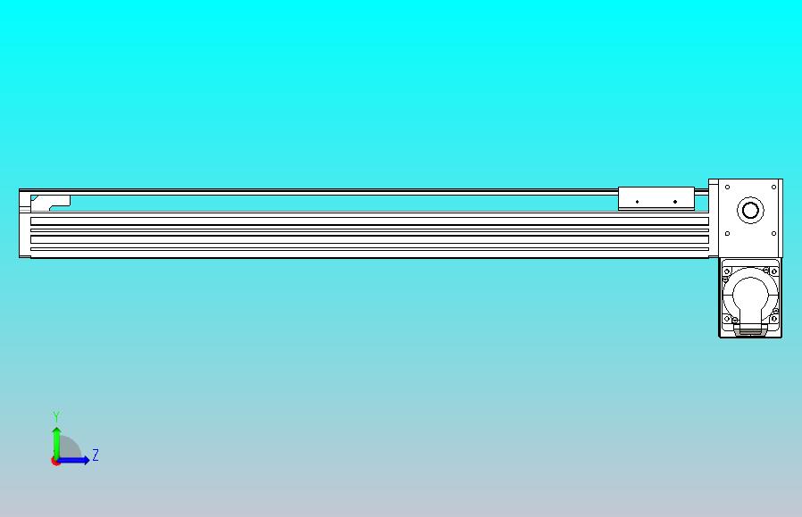皮带直线轴半封闭可选导轨TPA-HNB-85S-90-L550-RP-C-P20-N3