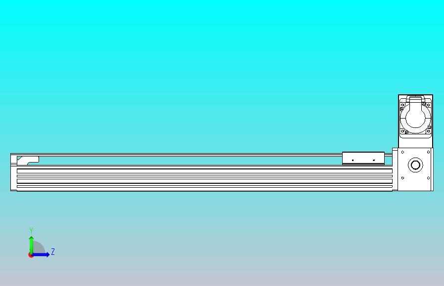 皮带直线轴半封闭可选导轨TPA-HNB-85S-90-L550-RU-C-P20-N3