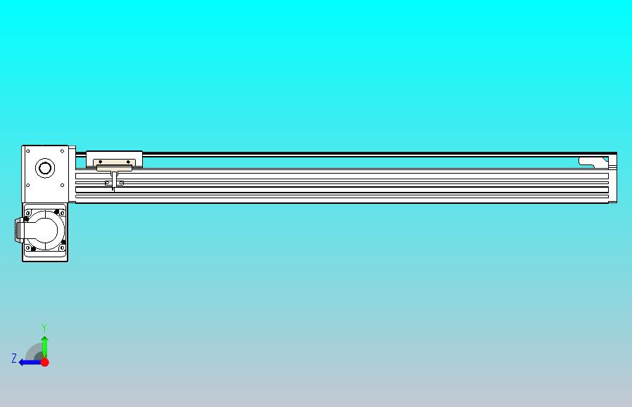 皮带直线轴半封闭可选导轨TPA-HNB-85S-90-L600-LP-C-P20-N3
