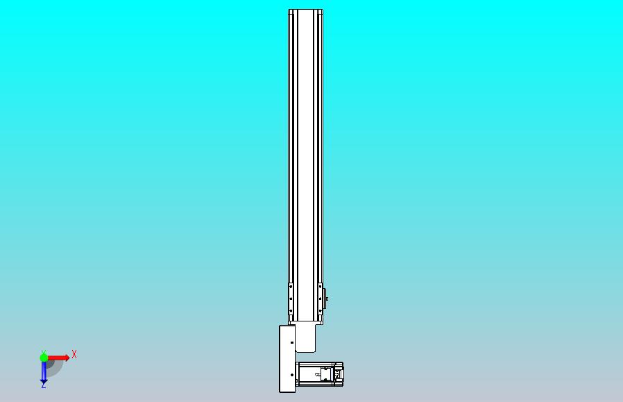 皮带直线轴半封闭可选导轨TPA-HNB-85S-90-L600-ML-C-P20-N3