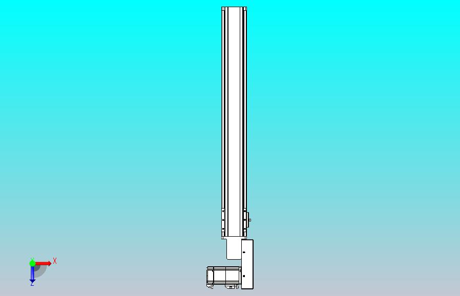 皮带直线轴半封闭可选导轨TPA-HNB-85S-90-L600-MR-C-P20-N3
