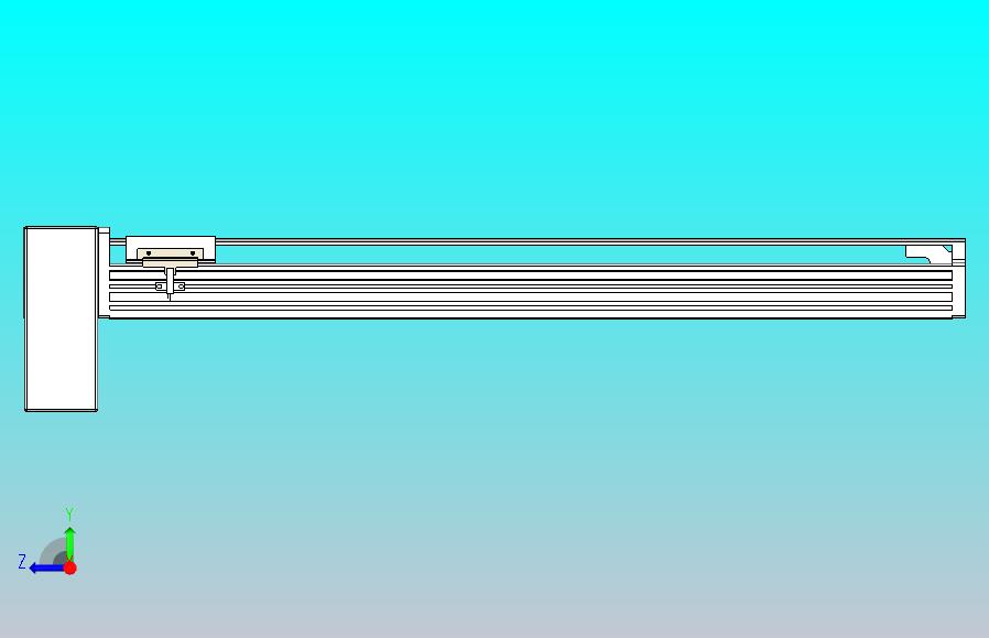 皮带直线轴半封闭可选导轨TPA-HNB-85S-90-L600-RP-C-P20-N3