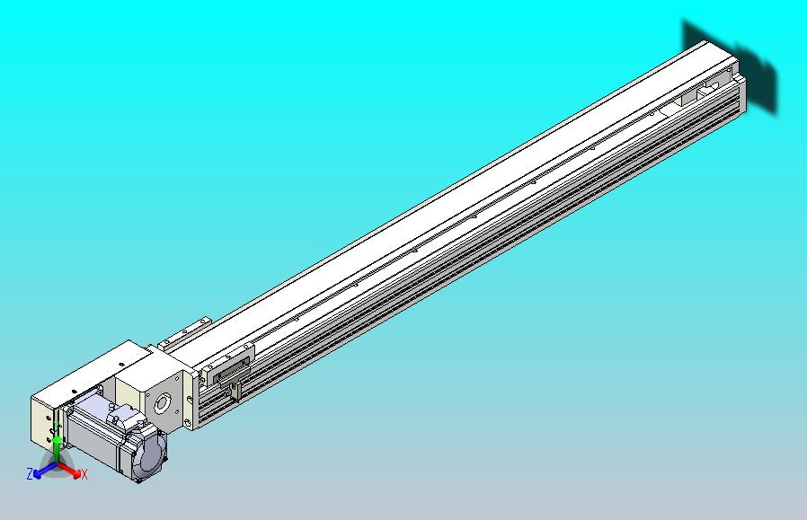 皮带直线轴半封闭可选导轨TPA-HNB-85S-90-L750-ML-C-P20-N3
