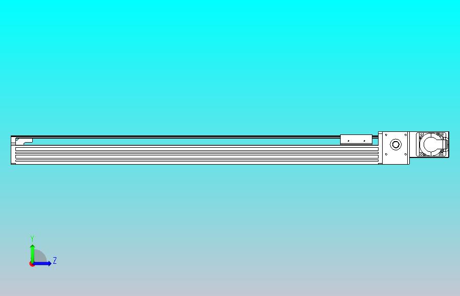 皮带直线轴半封闭可选导轨TPA-HNB-85S-90-L750-MR-C-P20-N3